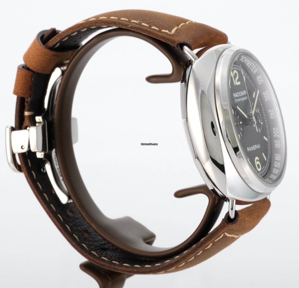 Panerai Radiomir Chronograph Mens watch Unisex Automatic Steel PAM 00288 6