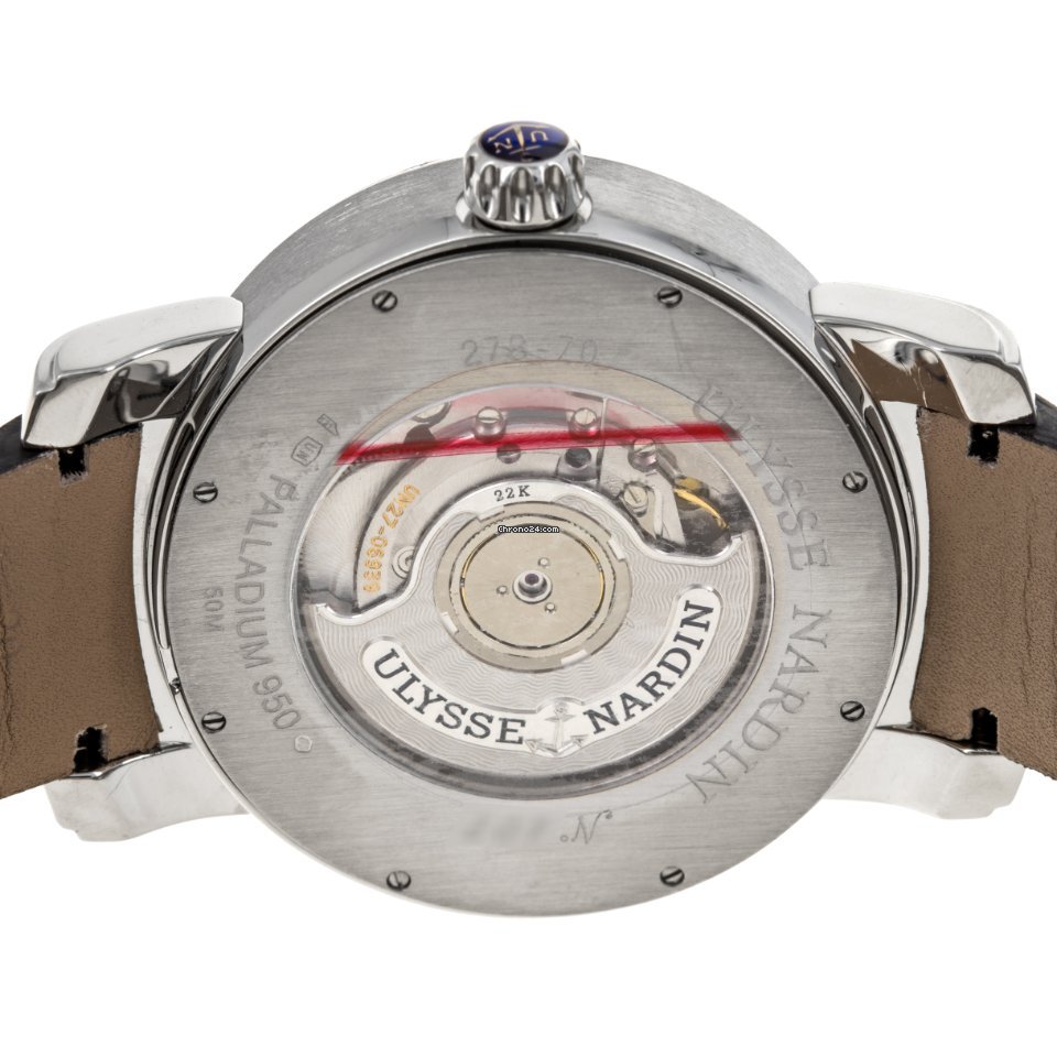 Ulysse Nardin Macho Palladium 950 Mens watch Unisex Automatic Palladium 278-70 632 6