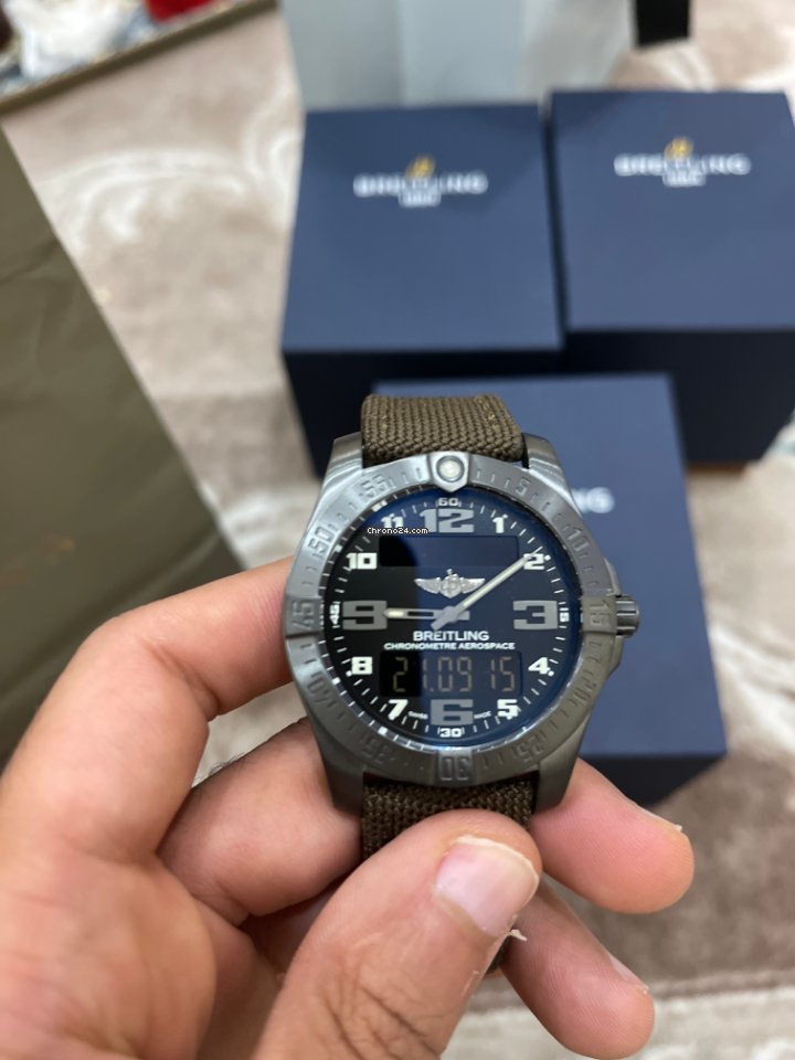 Breitling Aerospace EVO Mens watch Unisex Titanium V7936310.BD60.108W.M20DSA.1 6