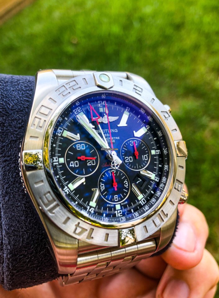 Breitling Chronomat GMT Mens watch Unisex Automatic Steel AB041210 6