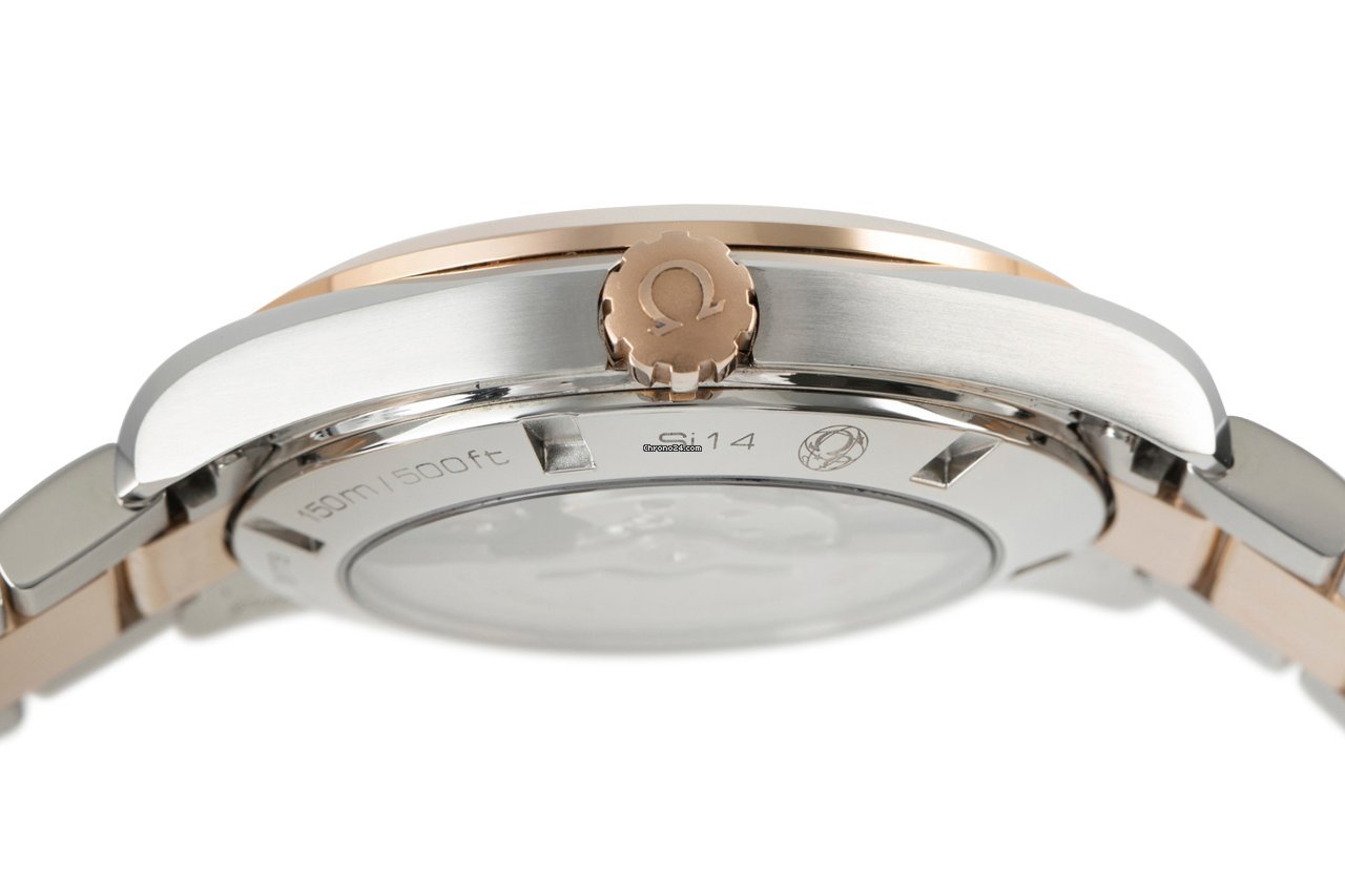 Omega Seamaster Aqua Terra Mens watch Unisex Automatic Gold Steel 231.20.42.21.02.001 6