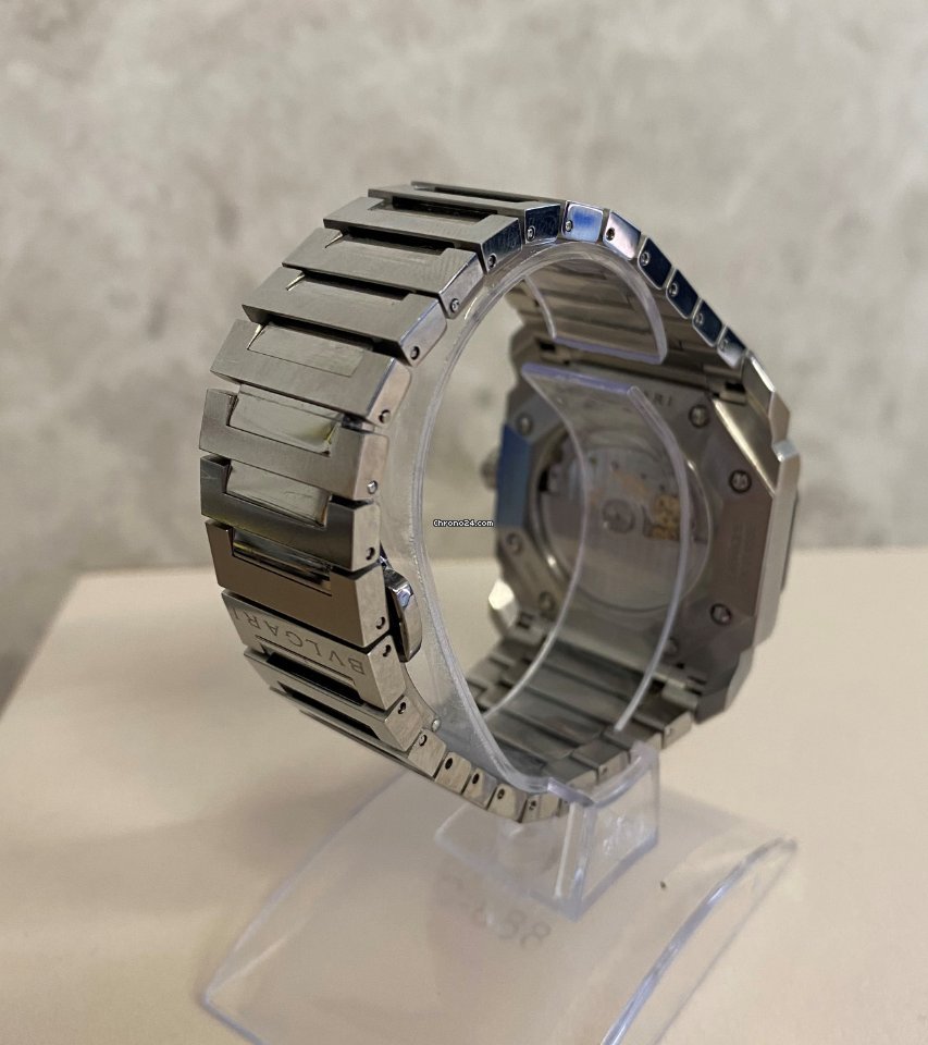 Bulgari Octo Mens watch Unisex Automatic Steel BGO38C3SSD 102105 6
