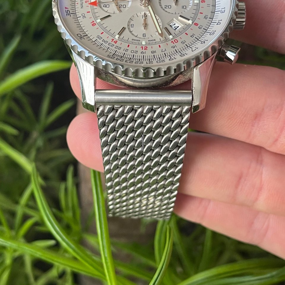 Breitling Navitimer GMT Mens watch Unisex Automatic Steel AB044121.G783.443A 6