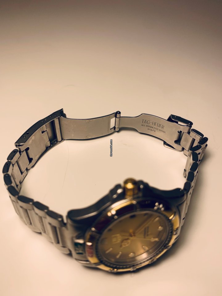 TAG Heuer Mens watch Unisex Quartz Gold Steel 995.413K 6