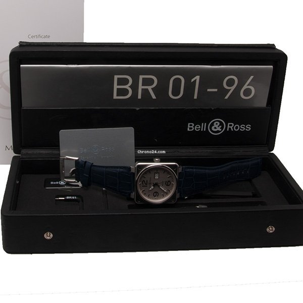 Bell & Ross BR 01-96 Grande Date Mens watch Unisex Automatic Steel BR 01-96 6