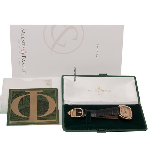 Baume & Mercier Womens watch Automatic Yellow gold 37090 6