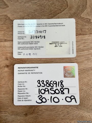 IWC Portuguese Chronograph Mens watch Unisex Automatic IW341417 6