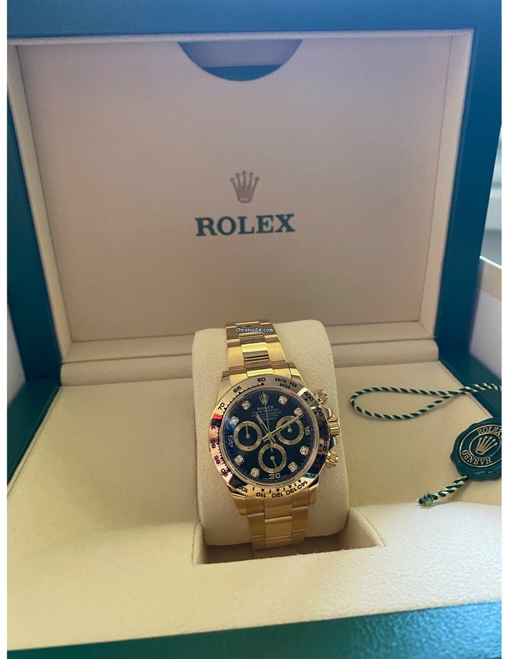 Rolex Daytona Mens watch Unisex Yellow gold Automatic 116508G 6