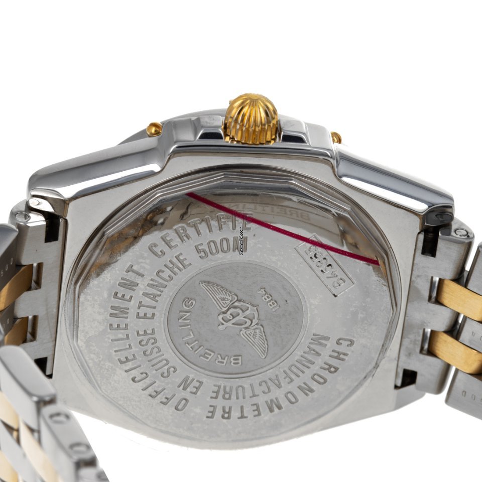 Breitling Headwind Mens watch Unisex Automatic Gold Steel B45355 6