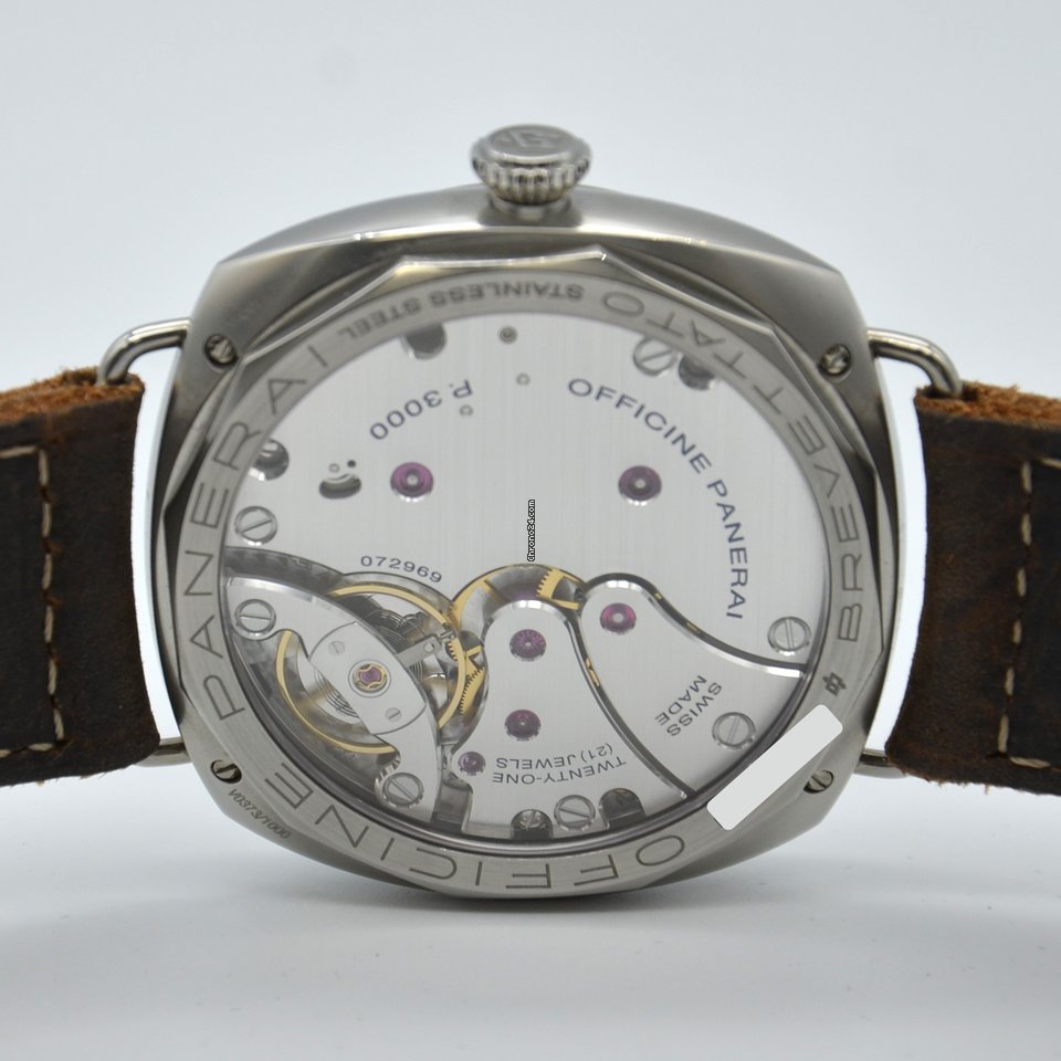 Panerai Mens watch Unisex Manual winding Steel PAM 00931 6