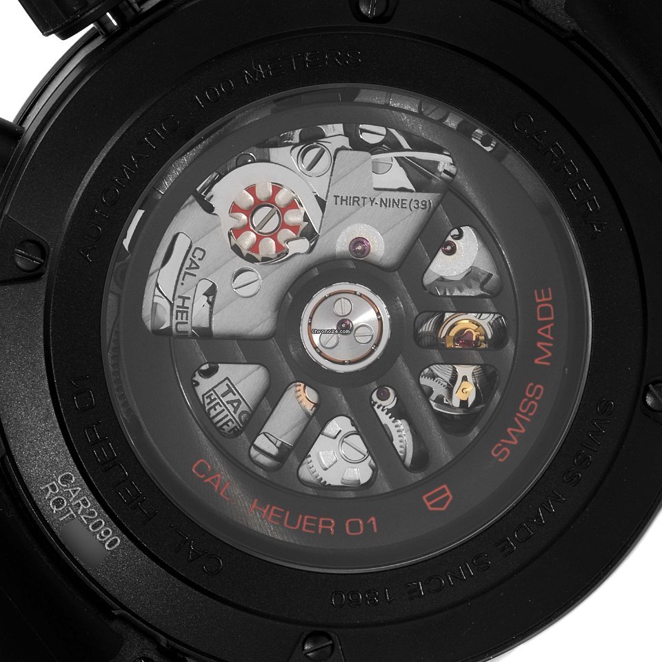 TAG Heuer Carrera Calibre HEUER 01 Mens watch Unisex Automatic Ceramic CAR2090.BH0729 6