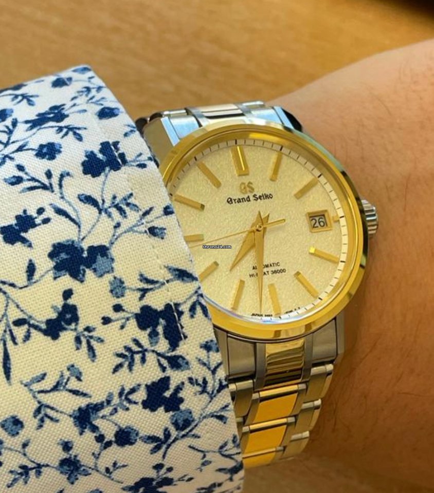 Seiko Grand Seiko Mens watch Unisex Automatic Gold Steel SBGH252 6