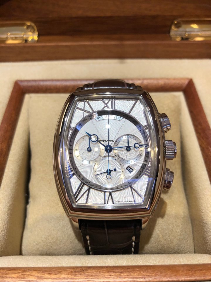 Breguet Heritage Mens watch Unisex Automatic White gold 5400BB 12 9V6 6