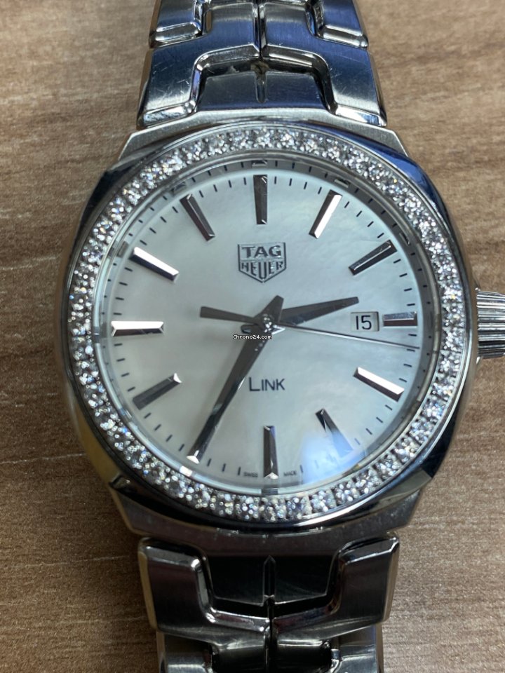 TAG Heuer Link Lady Womens watch Quartz Steel WBC1314.BA0600 6
