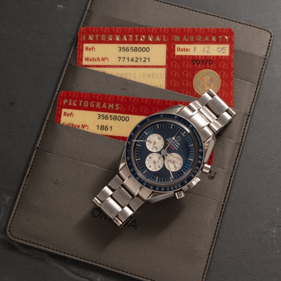 Omega Speedmaster Mens watch Unisex Manual winding Steel 35658000 6