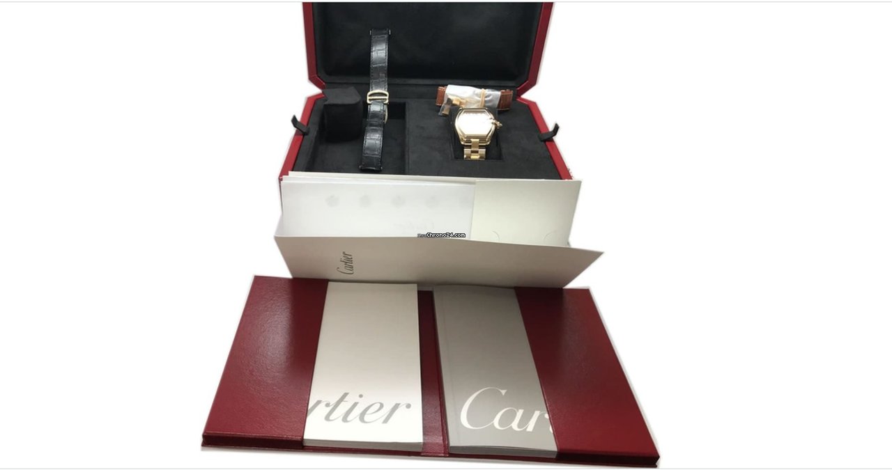 Cartier Roadster Mens watch Unisex Automatic Yellow gold 252410609CE 6