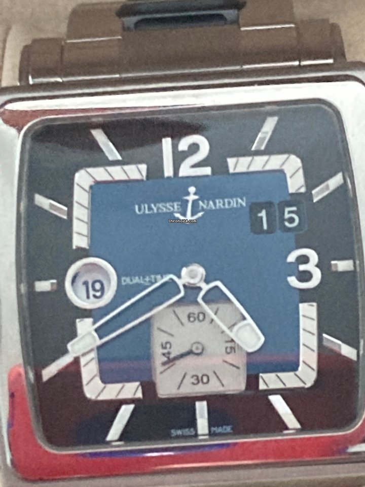 Ulysse Nardin Dual Time Mens watch Unisex Automatic Steel 243-93 6