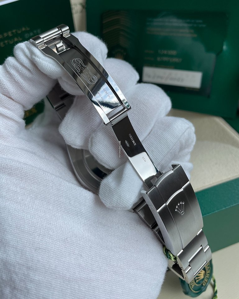 Rolex Oyster Perpetual 41 Mens watch Unisex Steel Automatic 124300-0006 6