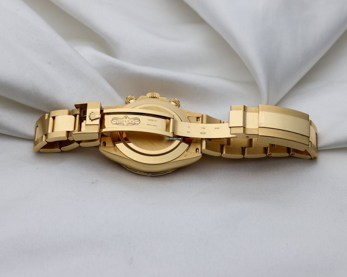 Rolex Daytona Mens watch Unisex Yellow gold Automatic 116568BR 6