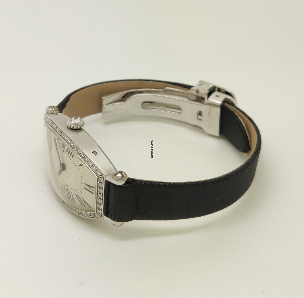 Cartier Tonneau Womens watch Manual winding White gold 2711 6