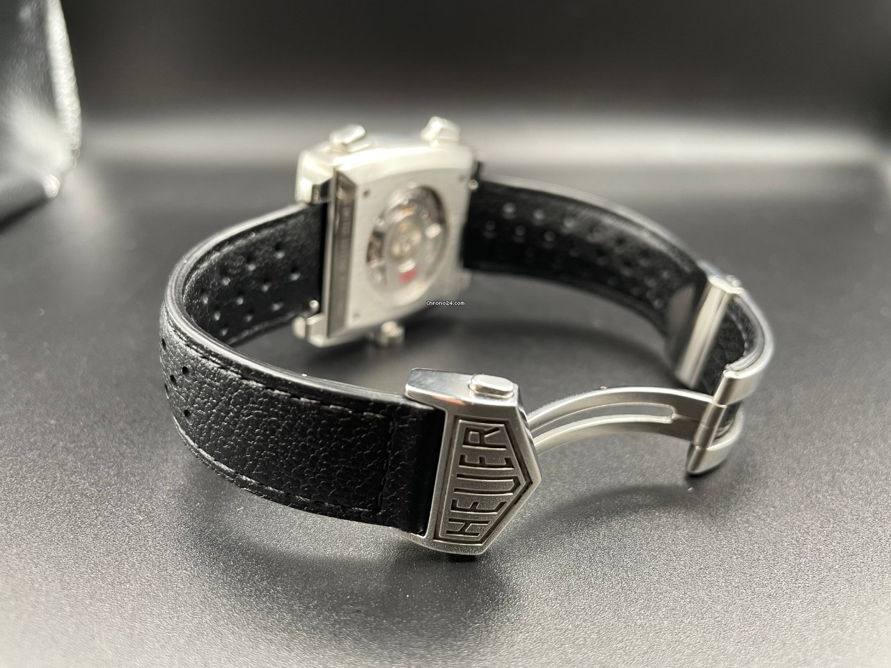 TAG Heuer Monaco Calibre 11 Mens watch Unisex Automatic Steel CAW211B.FC6241 6