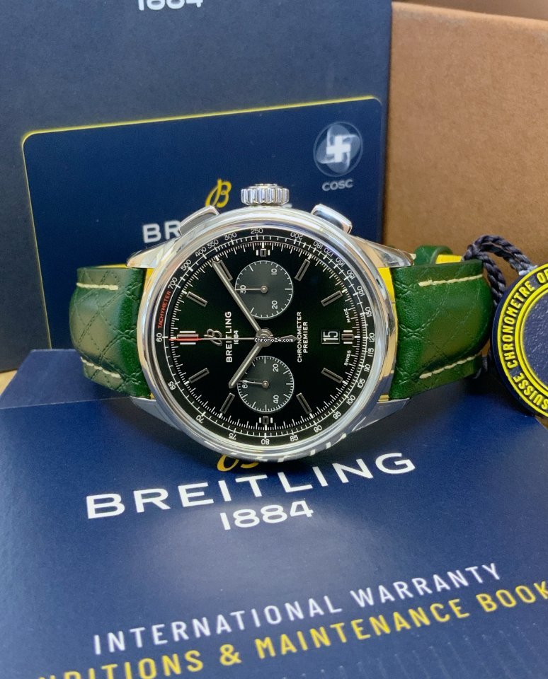 Breitling Mens watch Unisex Automatic Steel AB0118A11L1X1 6