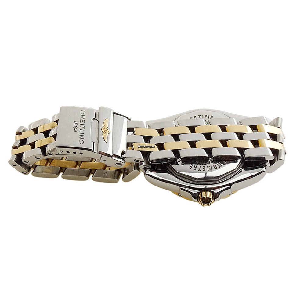 Breitling Galactic 32 Womens watch Quartz Gold Steel C71356L2 6
