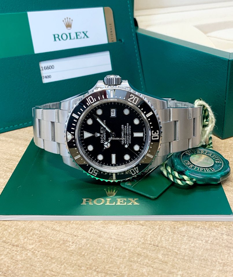 Rolex Sea-Dweller 4000 Mens watch Unisex Steel Automatic 116600 6
