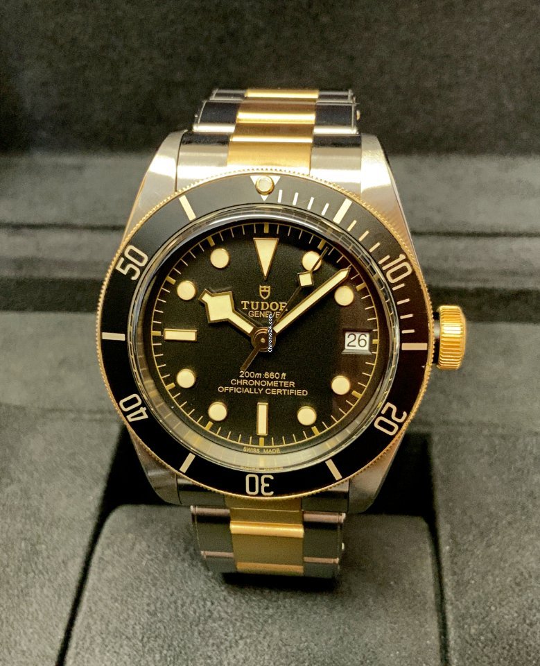 Tudor Black Bay S&G Mens watch Unisex Automatic Gold Steel 79733N 6