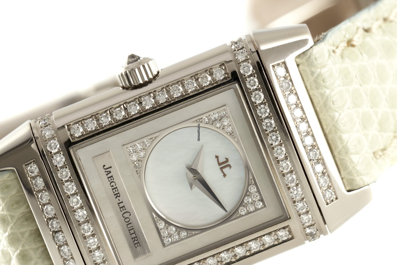 Jaeger-LeCoultre Reverso Duetto Womens watch Manual winding White gold 266.3.44 6