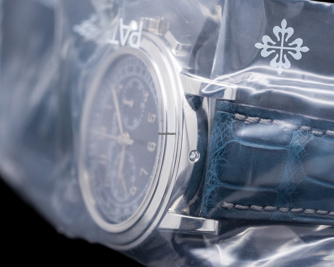 Patek Philippe Chronograph Mens watch Unisex Manual winding Platinum 5070P 6