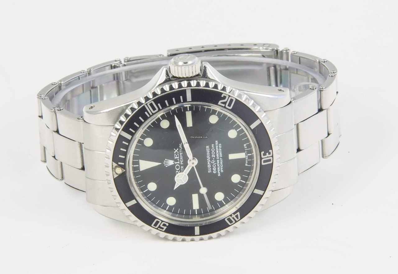 Rolex Submariner (No Date) Mens watch Unisex Steel Automatic 5512 6