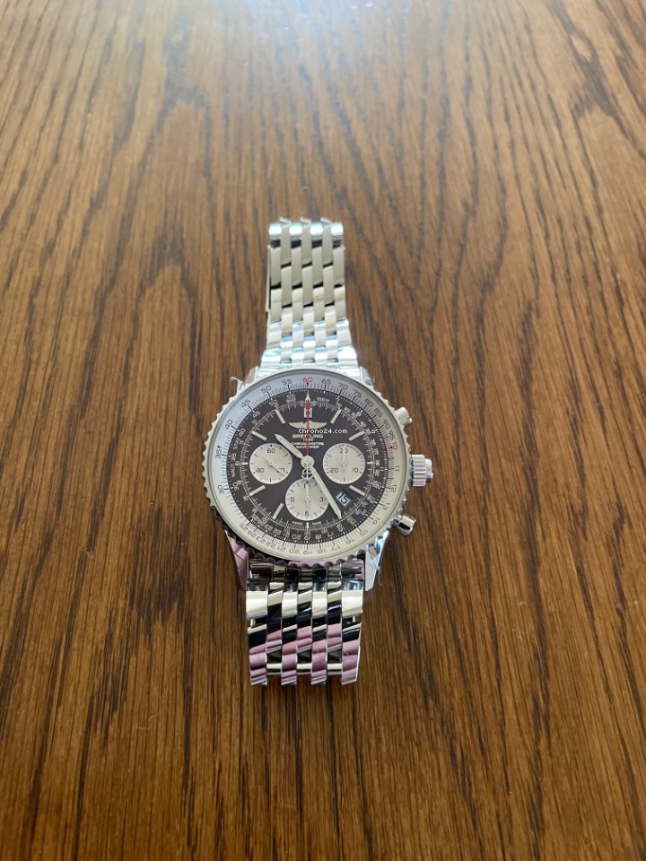 Breitling Navitimer Rattrapante Mens watch Unisex Automatic Steel AB031021 Q615 6