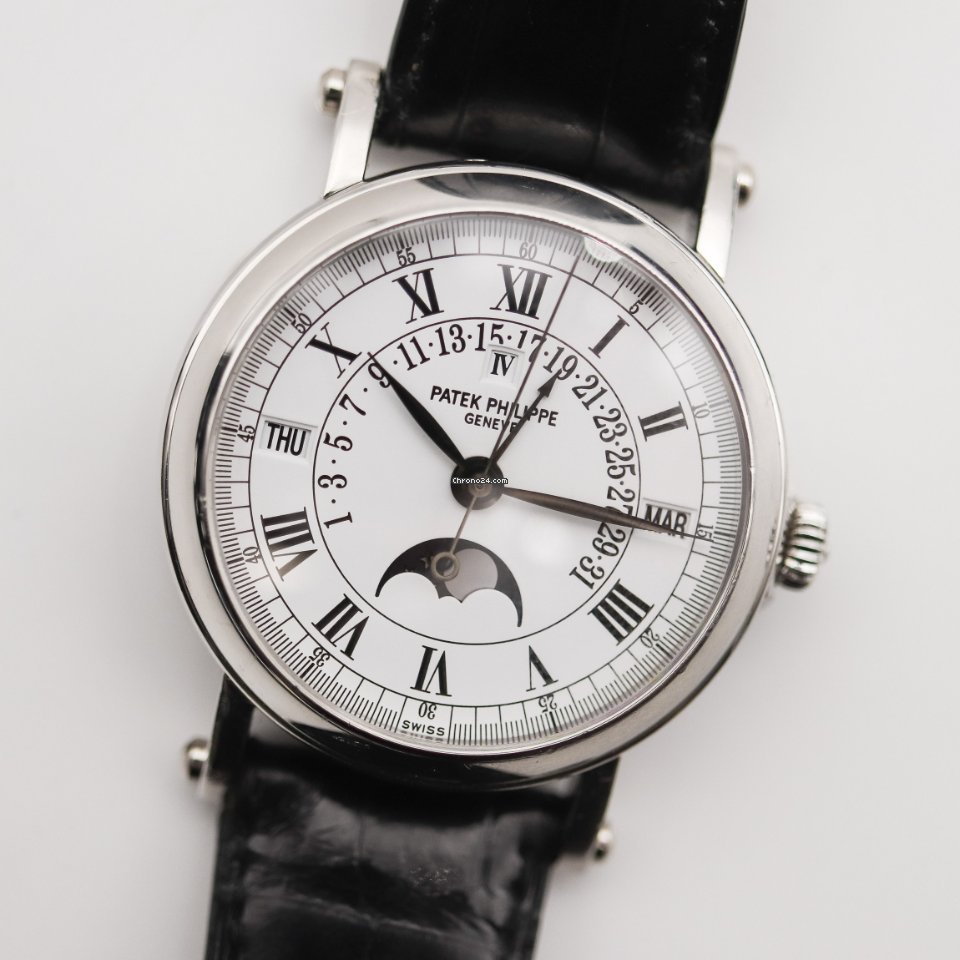 Patek Philippe Perpetual Calendar Mens watch Unisex Automatic Platinum 5059P 6