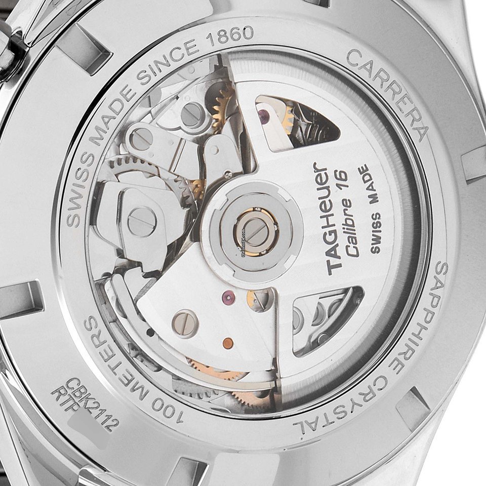 TAG Heuer Carrera Calibre 16 Mens watch Unisex Automatic Steel CBK2112.BA0715 6
