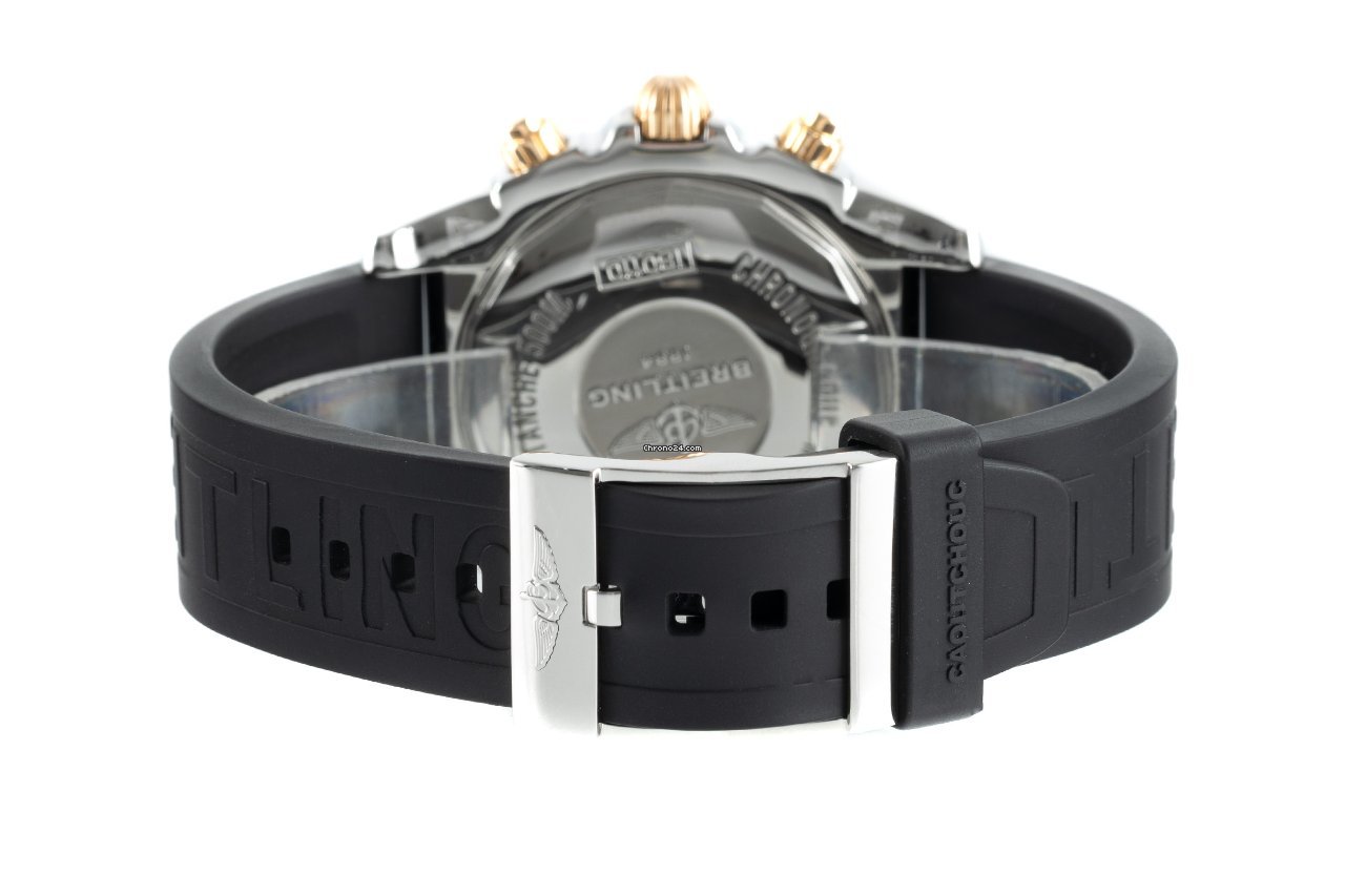 Breitling Chronomat 44 Mens watch Unisex Automatic Gold Steel IB0110 6