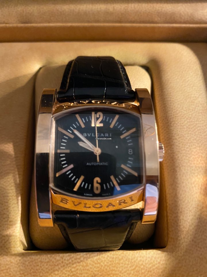 Bulgari Mens watch Unisex Automatic Rose gold DO126 195 199 6