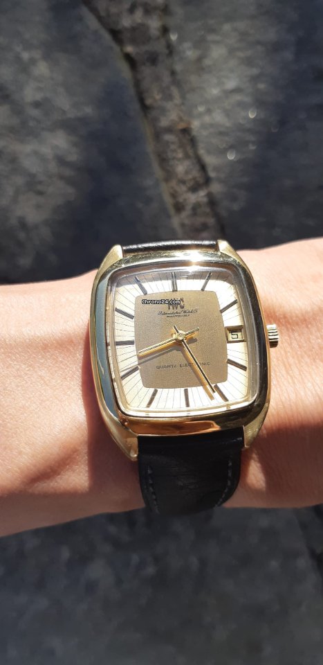 IWC Mens watch Unisex Quartz Yellow gold 3203 6