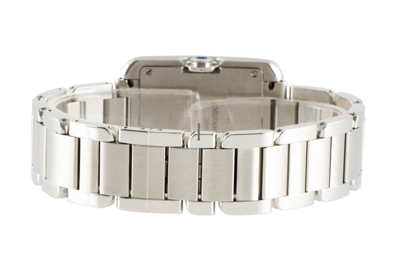Cartier Tank Anglaise Womens watch Quartz Steel W5310044 6