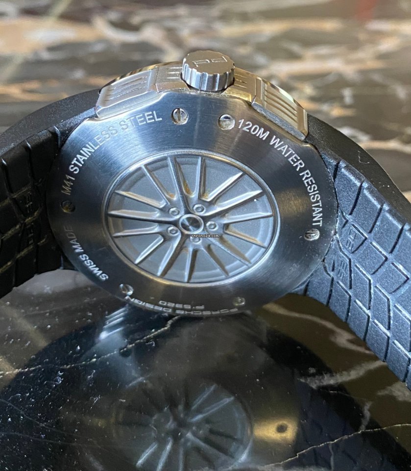 Porsche Design Flat Six Mens watch Unisex Quartz Steel P6310 6