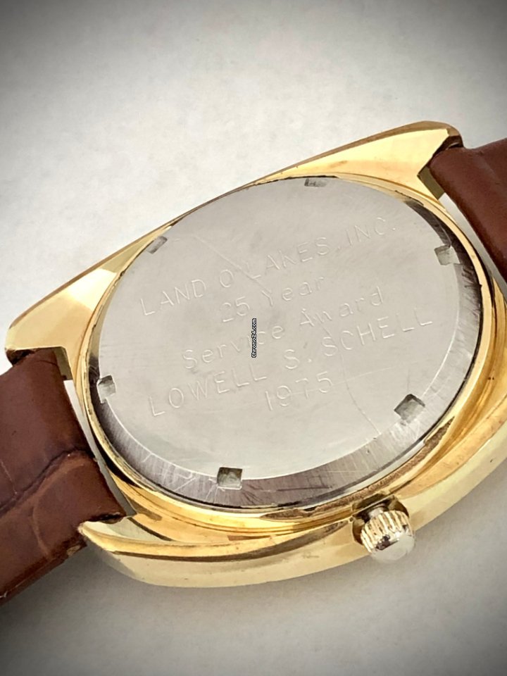 Omega Mens watch Unisex Quartz Gold Steel 198.030 6