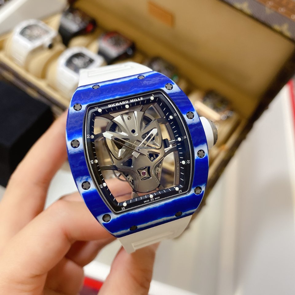 Richard Mille RM 052 Mens watch Unisex Manual winding Ceramic RM 52-01 6