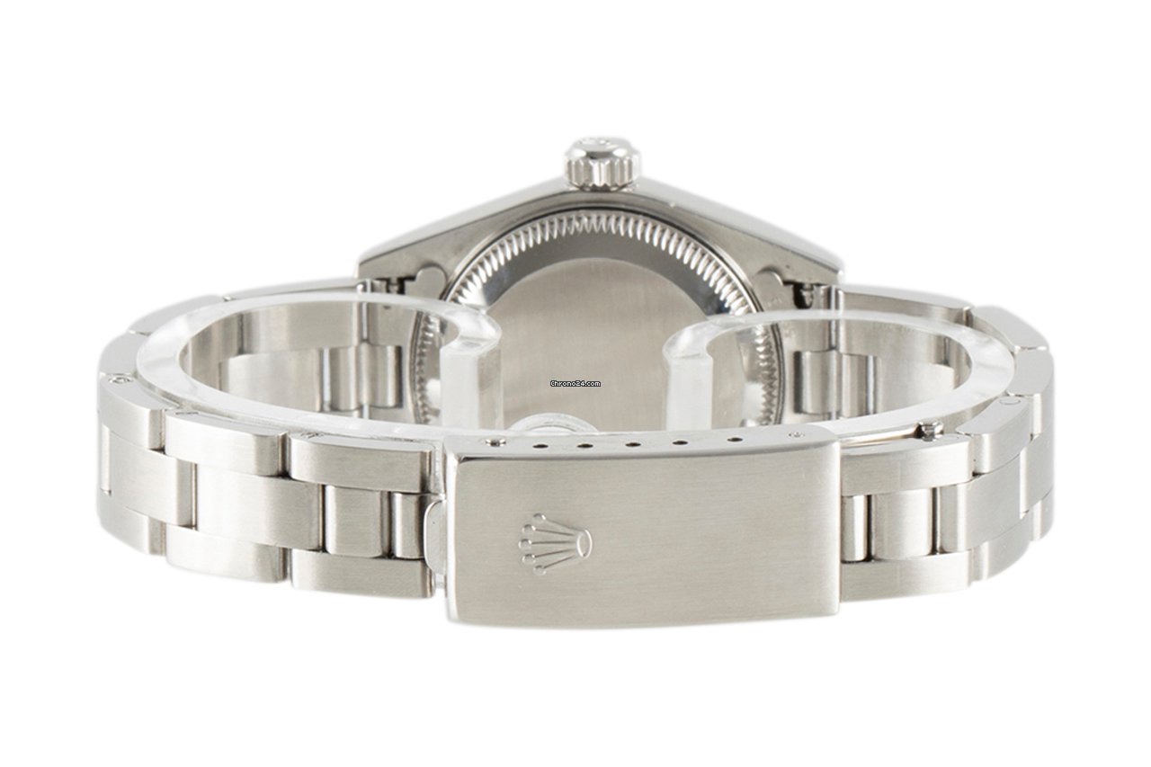 Rolex Oyster Perpetual Lady Date Womens watch Steel Automatic 79240 6