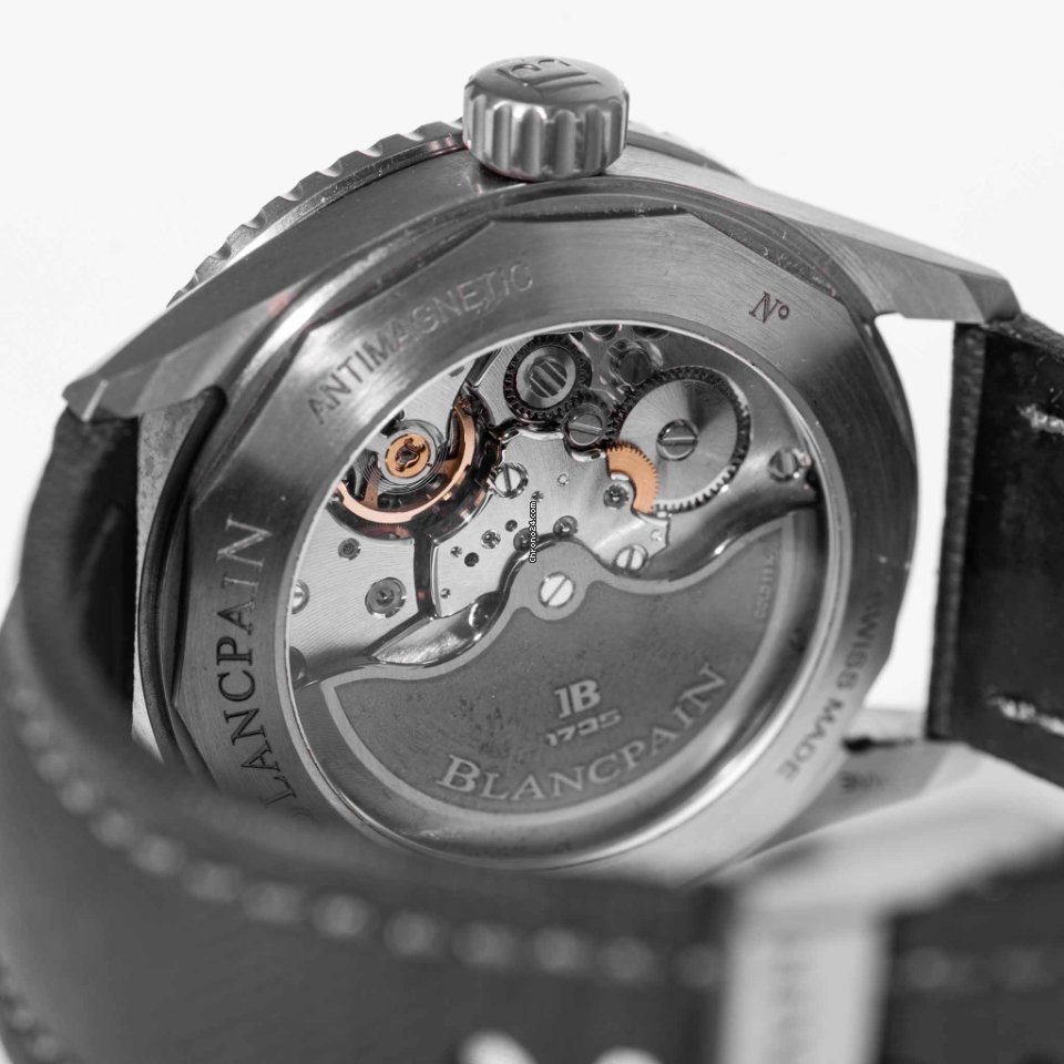 Blancpain Fifty Fathoms Bathyscaphe Mens watch Unisex Automatic Titanium 5000-1230-B52A 6
