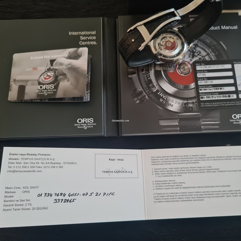 Oris Artelier Translucent Skeleton Mens watch Unisex Automatic Steel 01 734 7684 4051-07 1 21 73FC 6