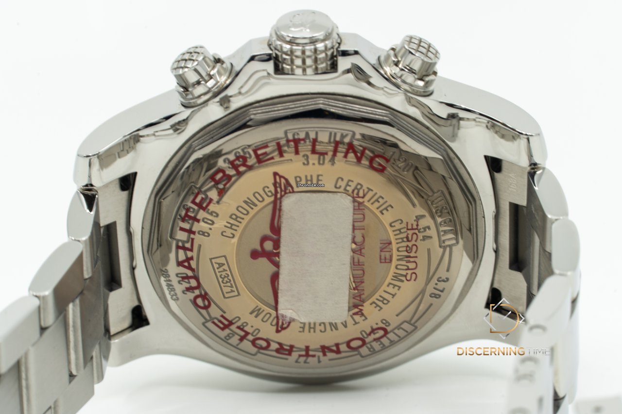 Breitling Super Avenger II Mens watch Unisex Automatic Steel A1337111 BC29 168A 6