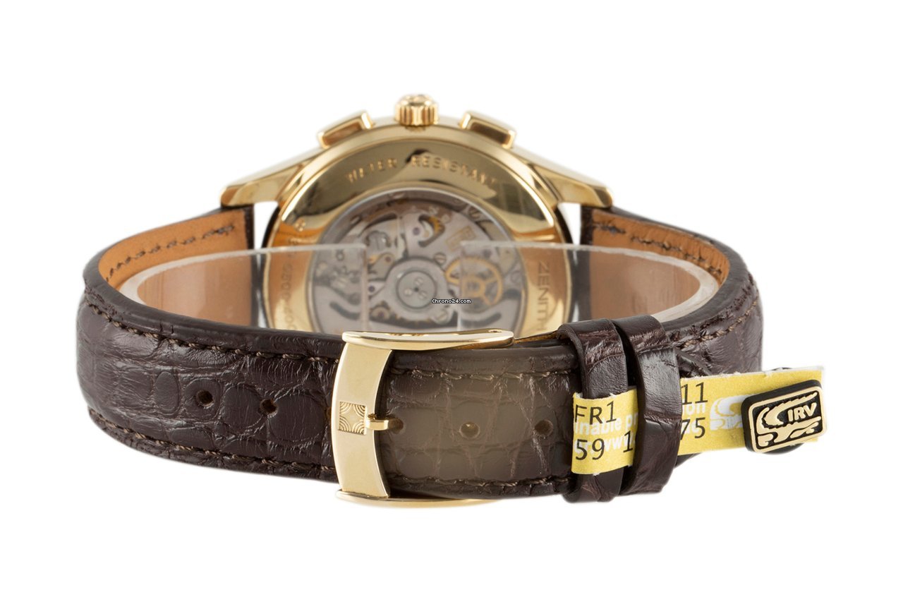 Zenith El Primero Chronograph Mens watch Unisex Automatic Yellow gold 30.0500.400 6