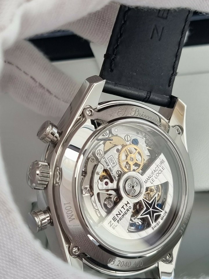 Zenith El Primero 36000 VpH Mens watch Unisex Automatic Steel 03.2040.400 26.C496 6