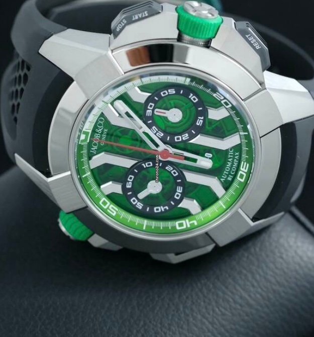 Jacob & Co. Mens watch Unisex Automatic Titanium EC313.20.PE.LL.GHB4D 6