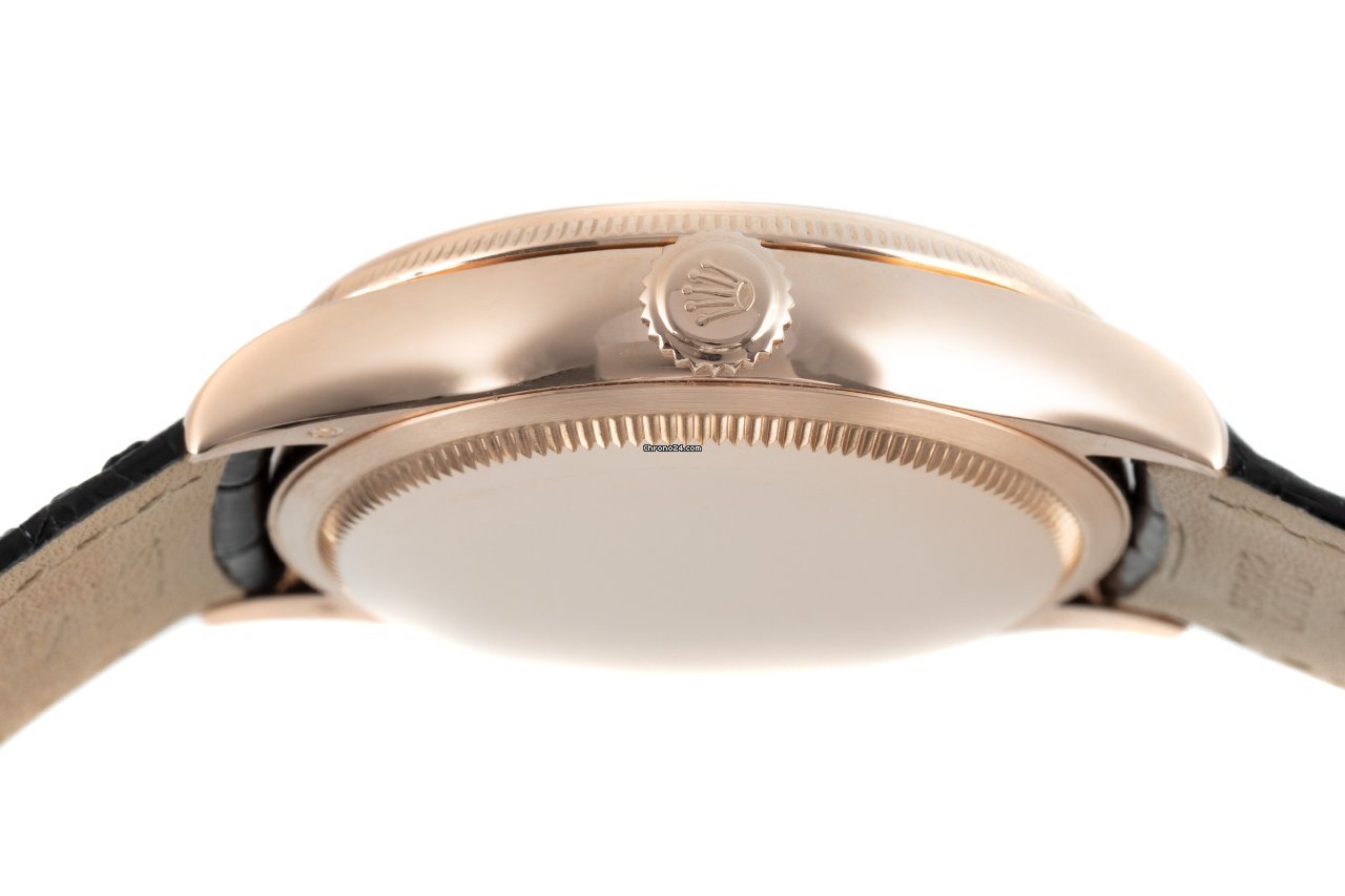 Rolex Cellini Dual Time Mens watch Unisex Red gold Automatic 50525 6